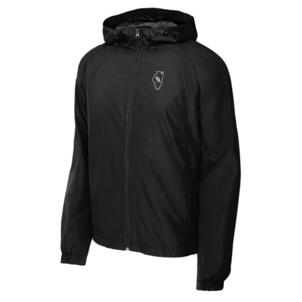 SBA Raiders Adult Hooded Raglan Jacket - Image 2