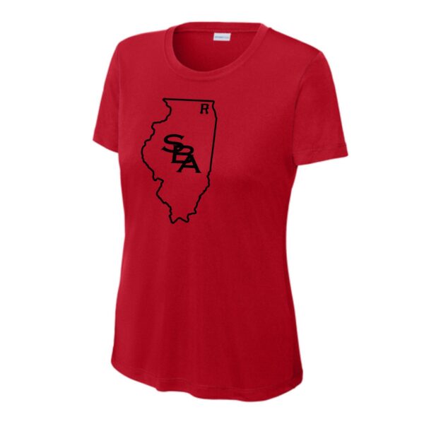 SBA Raiders Ladies Performance Tee - Image 3