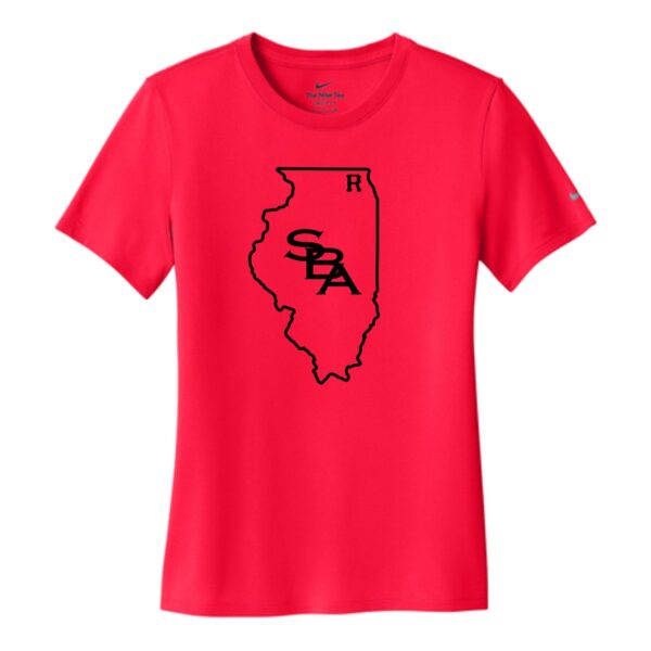 SBA Raiders Ladies Nike Performance Tee - Image 3