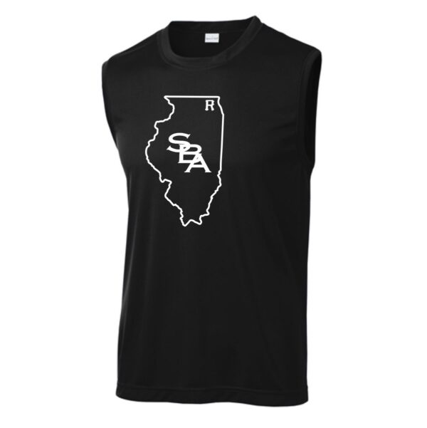 SBA Raiders Adult Performance Sleeveless Tee - Image 2