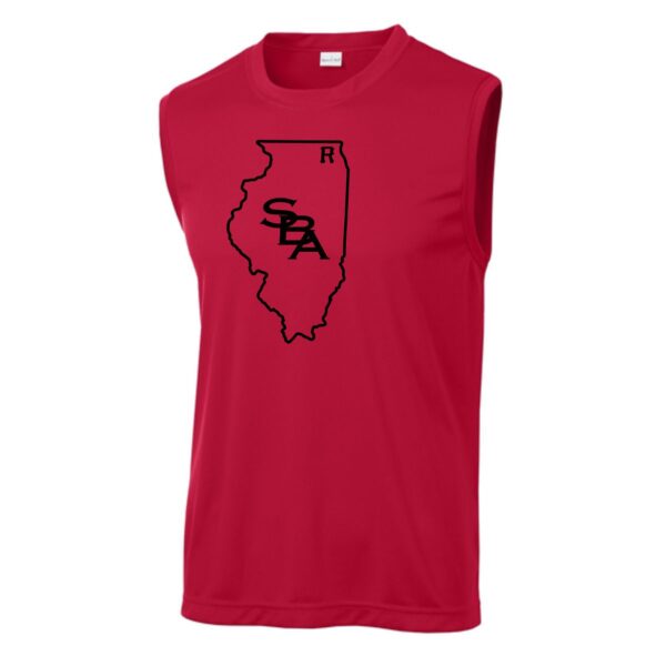 SBA Raiders Adult Performance Sleeveless Tee - Image 3