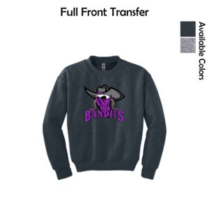 Bandits Softball Youth Crewneck Sweatshirt