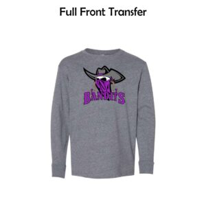 Bandits Softball Youth Long Sleeve Tee