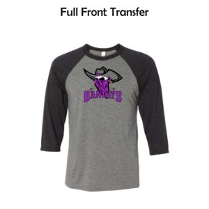 Bandits Softball Adult Baseball Tee
