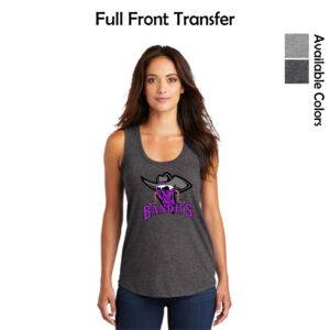 Bandits Softball Ladies Racerback Tank