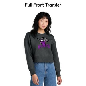 Bandits Softball Ladies Cropped Crew