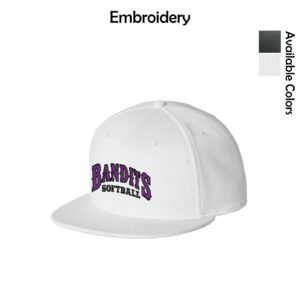 Bandits Softball Pivot Flat Bill Snapback Cap