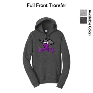 Bandits Softball Adult & Youth Hooded Sweatshirt