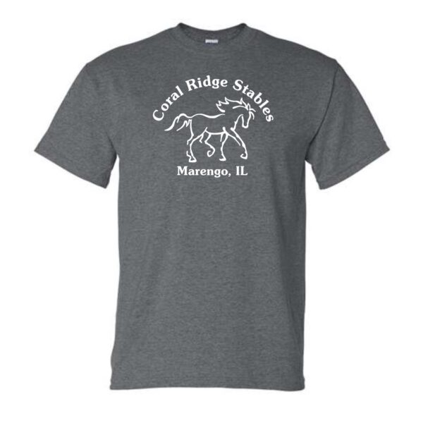 Coral Ridge Stables DryBlend Tee with Full Front Imprint - Image 2