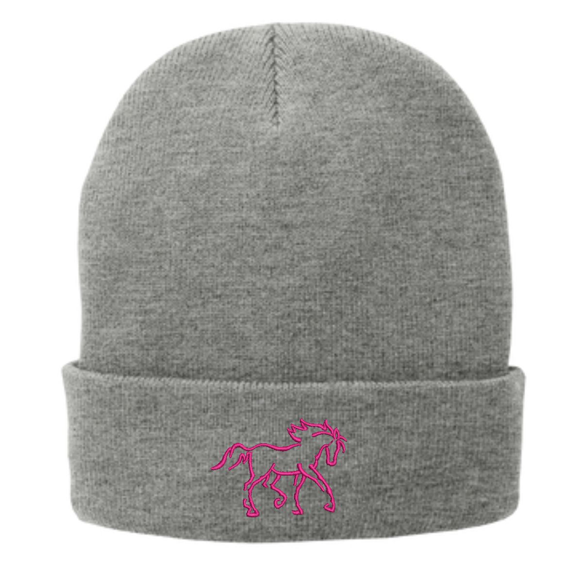 Coral Ridge Stables Port & Company Fleece-Lined Knit Cap - Image 2