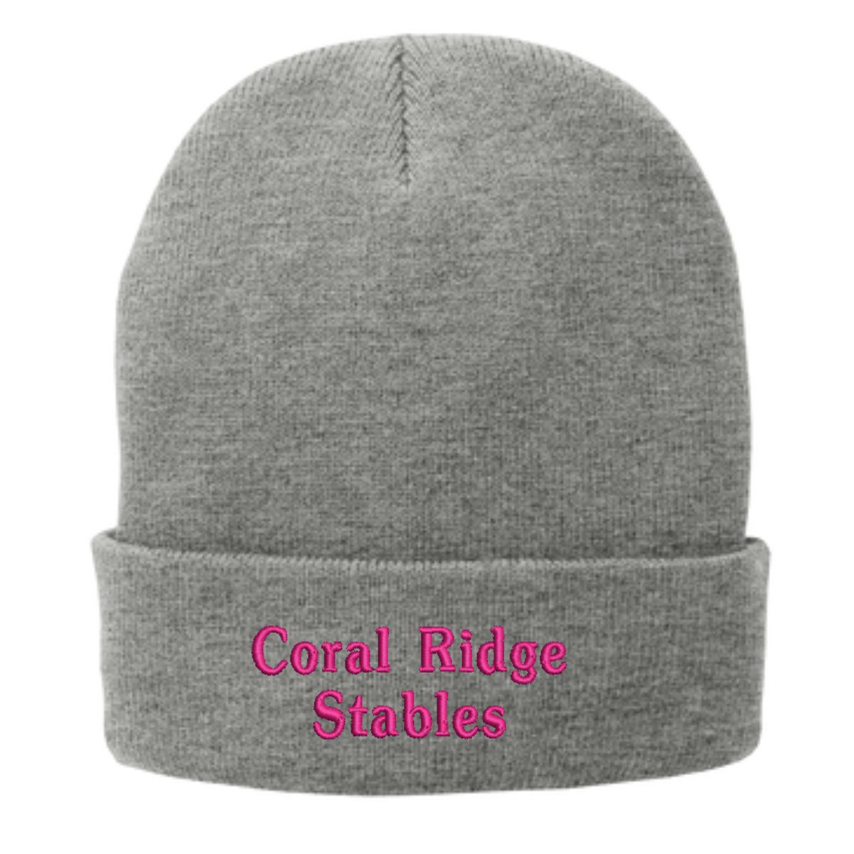 Coral Ridge Stables Port & Company Fleece-Lined Knit Cap - Image 3