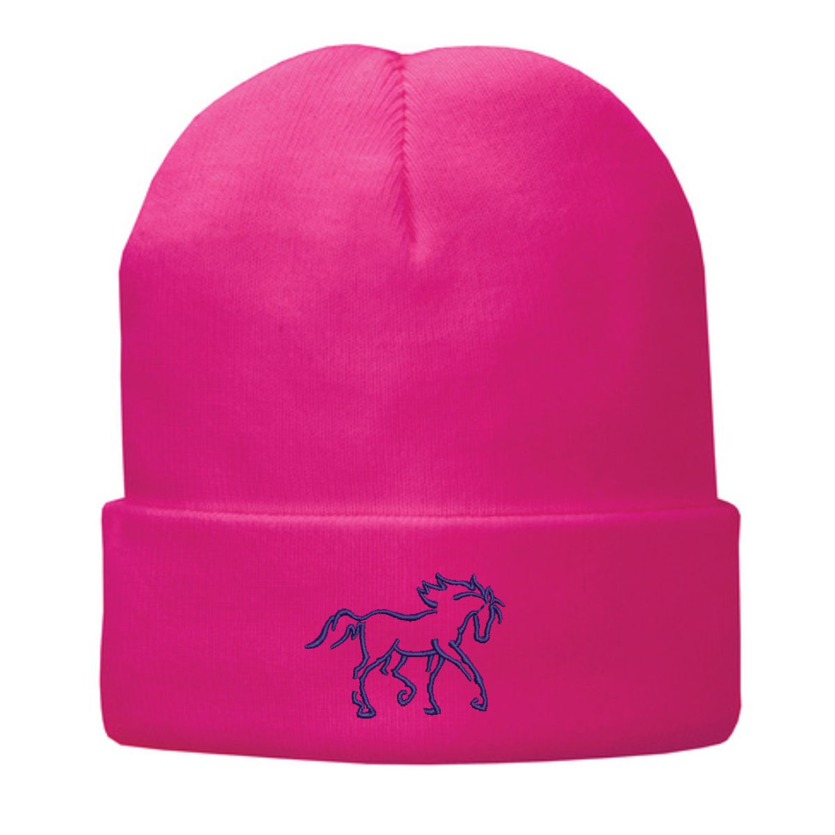 Coral Ridge Stables Port & Company Fleece-Lined Knit Cap - Image 4