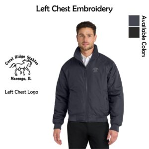 Coral Ridge Stables Jacket with Left Chest Embroidery