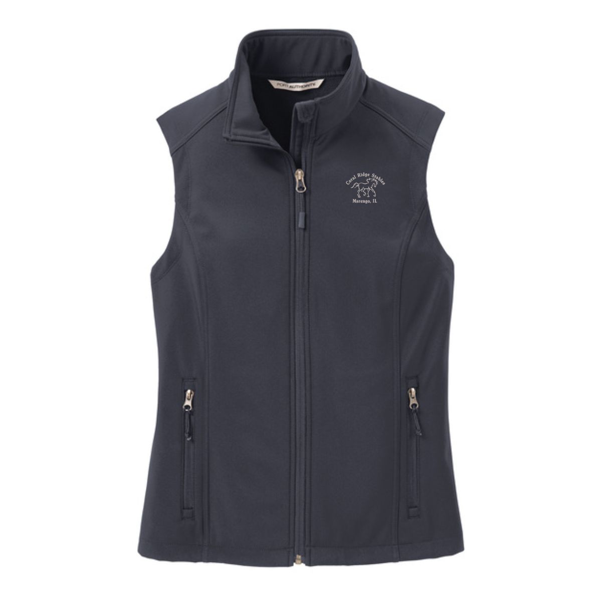 Coral Ridge Stables Ladies Vest with Left Chest Embroidery - Image 2