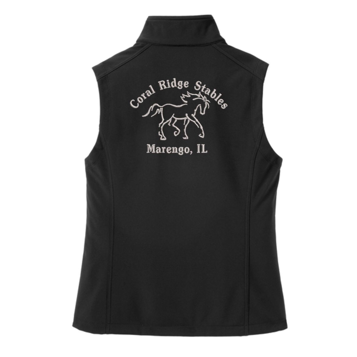 Coral Ridge Stables Ladies Vest with Left Chest Embroidery - Image 5