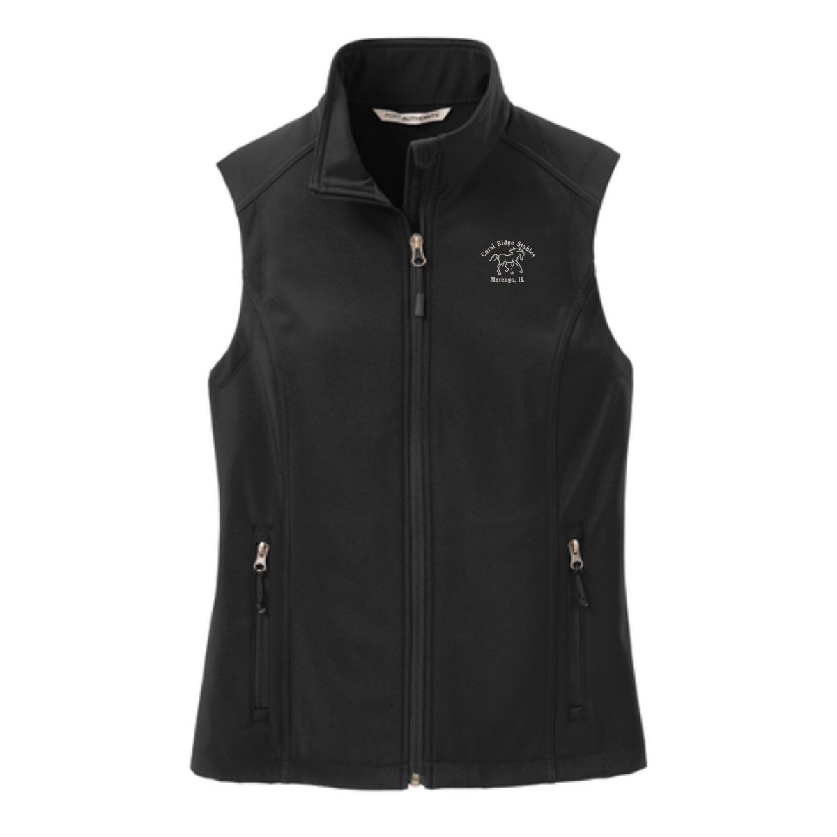Coral Ridge Stables Ladies Vest with Left Chest Embroidery - Image 4
