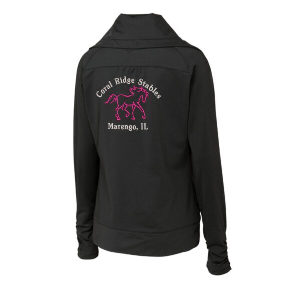 Coral Ridge Stables Ladies Jacket with Left Chest Embroidery - Image 3