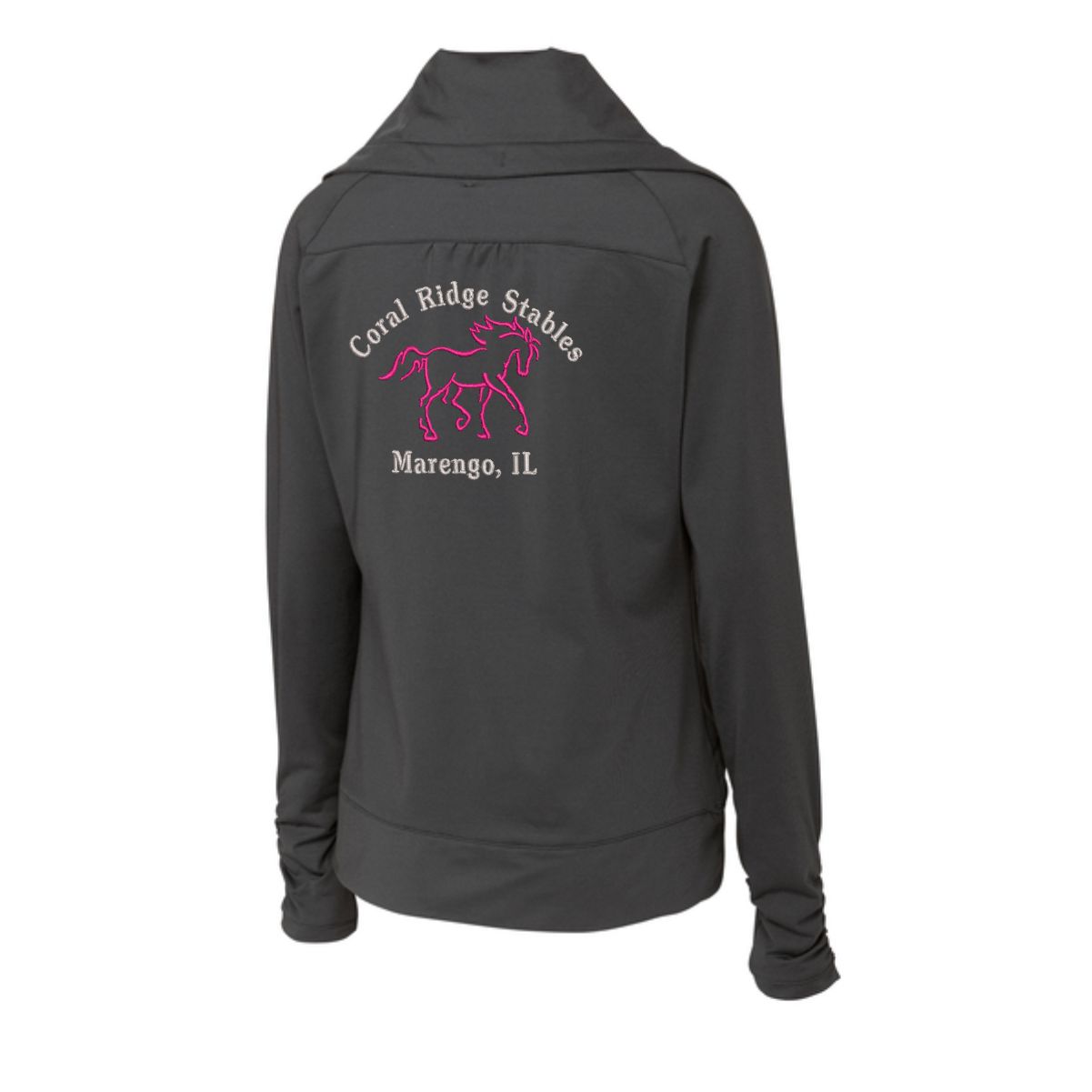 Coral Ridge Stables Ladies Jacket with Left Chest Embroidery - Image 5