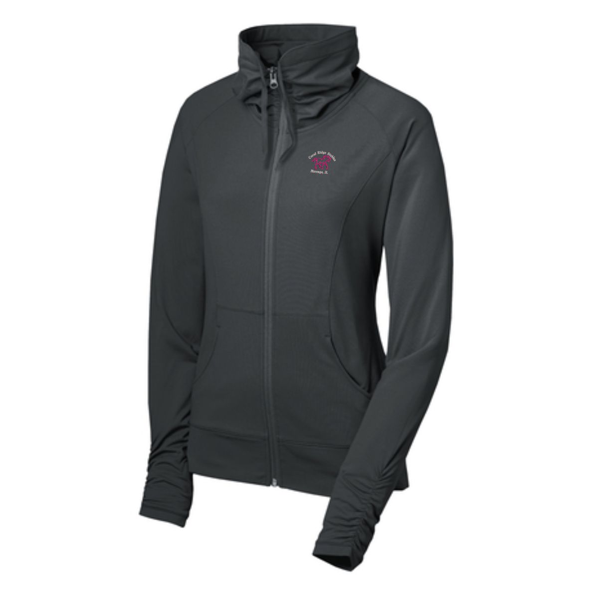 Coral Ridge Stables Ladies Jacket with Left Chest Embroidery - Image 4