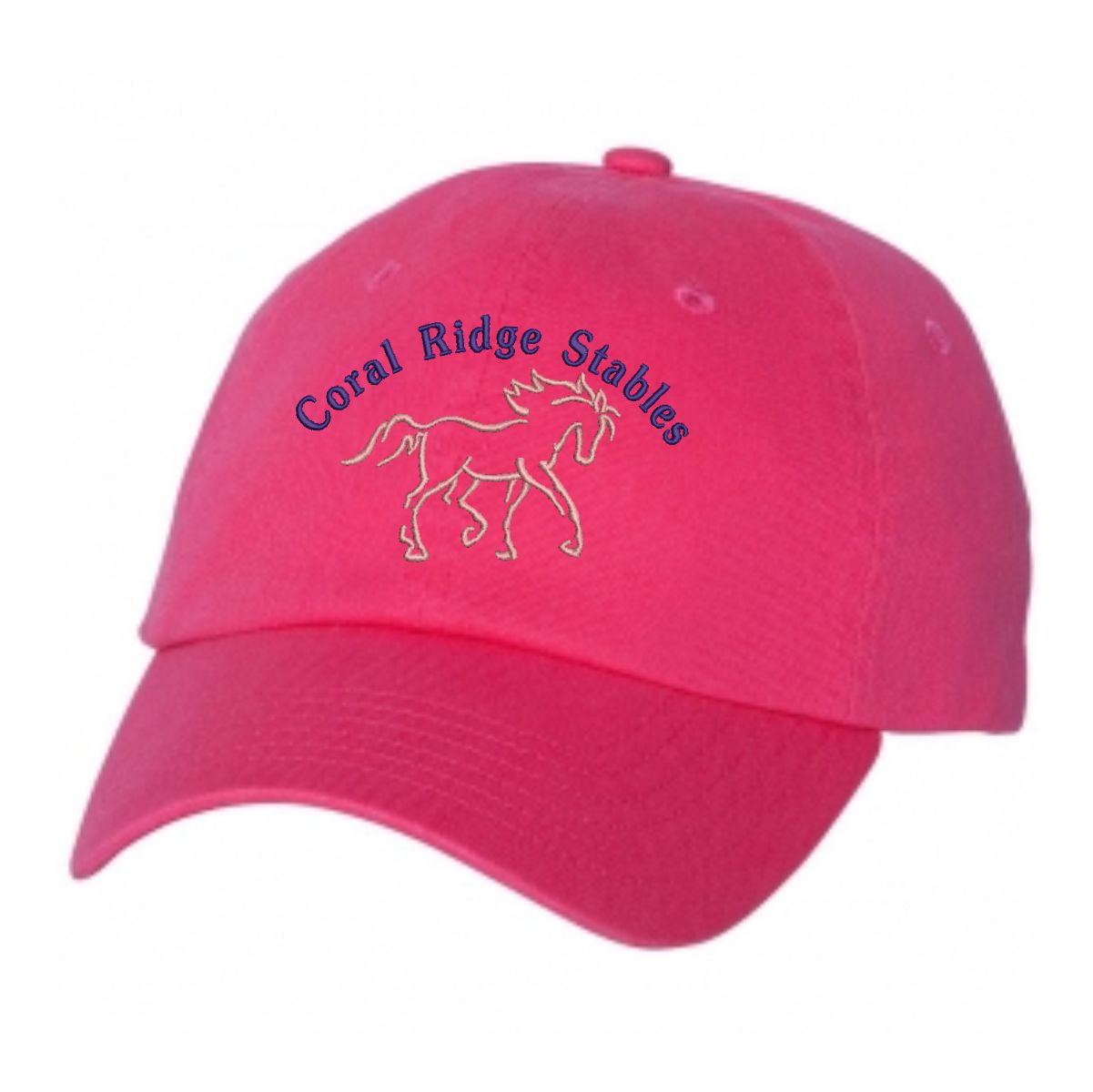 Coral Ridge Stables Bio-Washed Classic Cap - Image 3