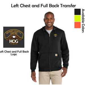 McHenry HOG Midweight Hooded Zip-Front Sweatshirt