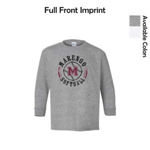 Marengo Softball Youth Long Sleeve T-Shirt