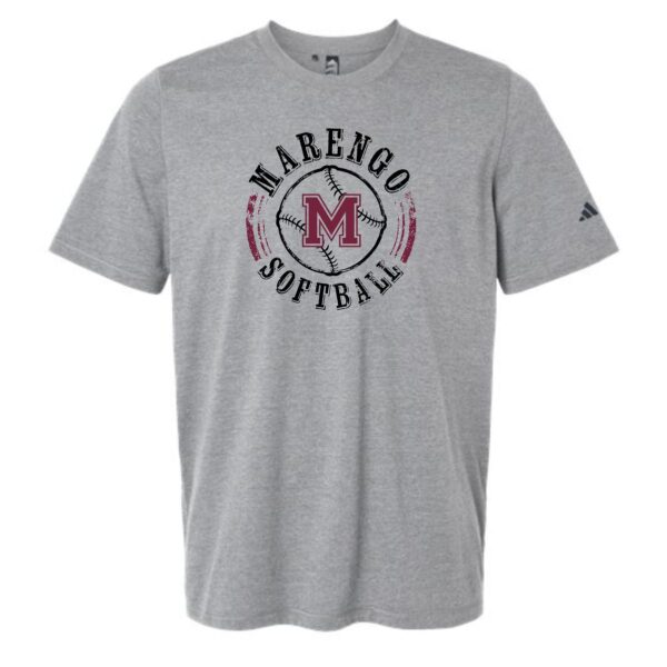 Marengo Softball Adult Adidas T-Shirt - Image 2