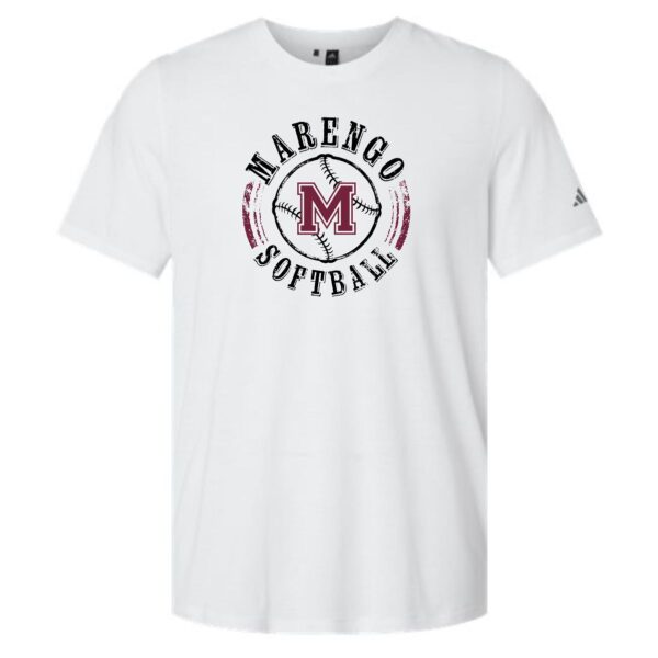 Marengo Softball Adult Adidas T-Shirt - Image 3