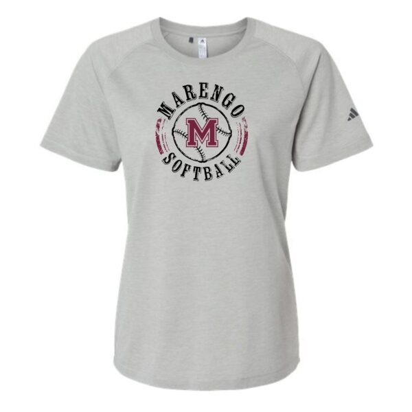 Marengo Softball Ladies Adidas T-Shirt - Image 2