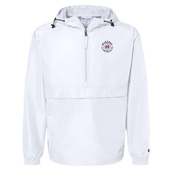 Marengo Softball Adult Packable Anorak Jacket - Image 3