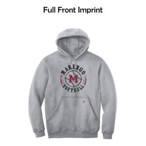 Marengo Softball Adult Carhartt Hooded Sweatshirt