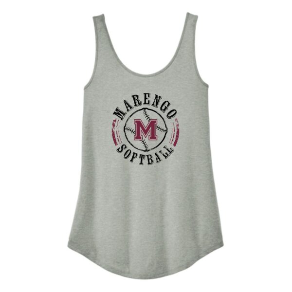 Marengo Softball Ladies Relaxed Tank - Image 2