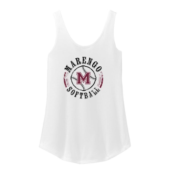 Marengo Softball Ladies Relaxed Tank - Image 3