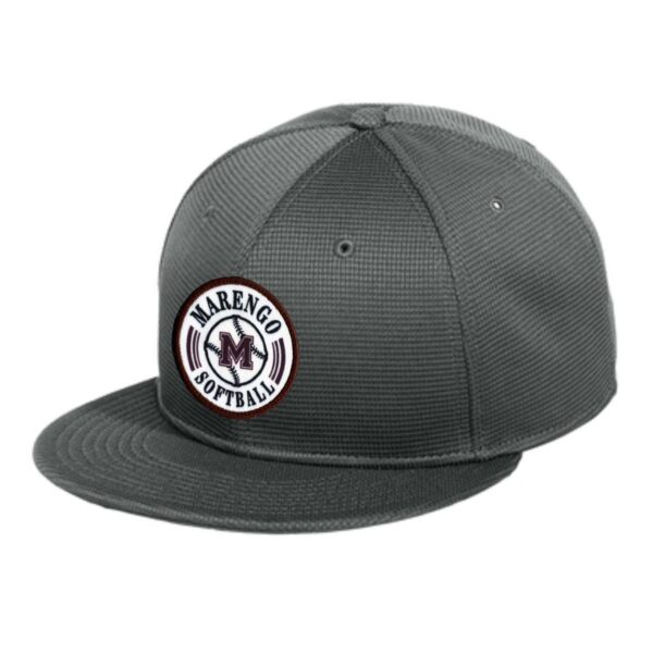 Marengo Softball Pivot Flat Bill Snapback Cap - Image 3