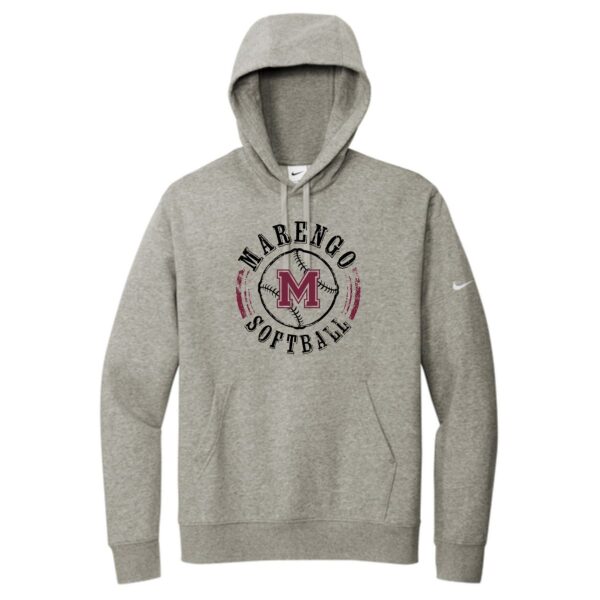 Marengo Softball Adult Nike Pullover Hoodie - Image 2