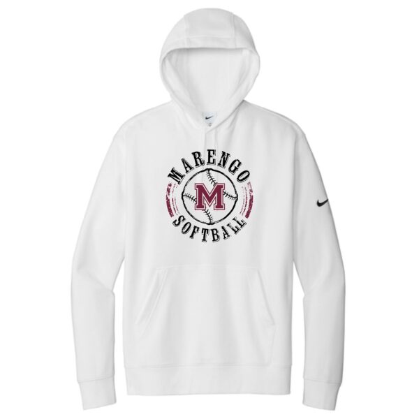 Marengo Softball Adult Nike Pullover Hoodie - Image 3