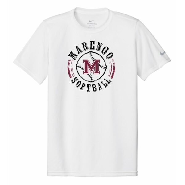 Marengo Softball Adult & Youth Nike Performance Tee - Image 2