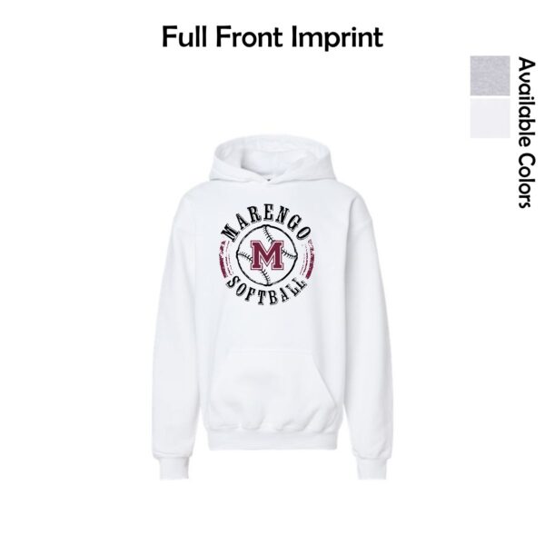 Marengo Softball Youth Hooded Sweatshirt