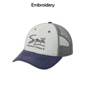 Smith Physical Therapy + Tri-Tone Mesh Back Cap