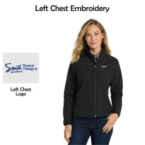 Smith Physical Therapy + Ladies Textured Soft Shell Jacket