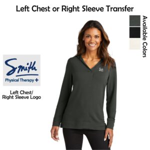 Smith Physical Therapy + Ladies Microterry Pullover Hoodie
