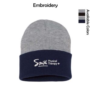 Smith Physical Therapy + Color Blocked Cuffed Beanie