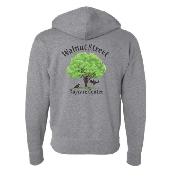 Walnut Street Daycare Center Lightweight Full-Zip Hooded Sweatshirt - Image 3