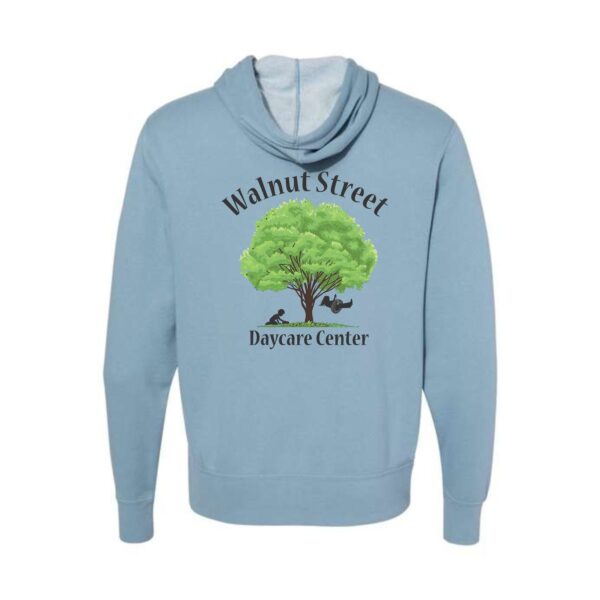 Walnut Street Daycare Center Lightweight Full-Zip Hooded Sweatshirt - Image 5