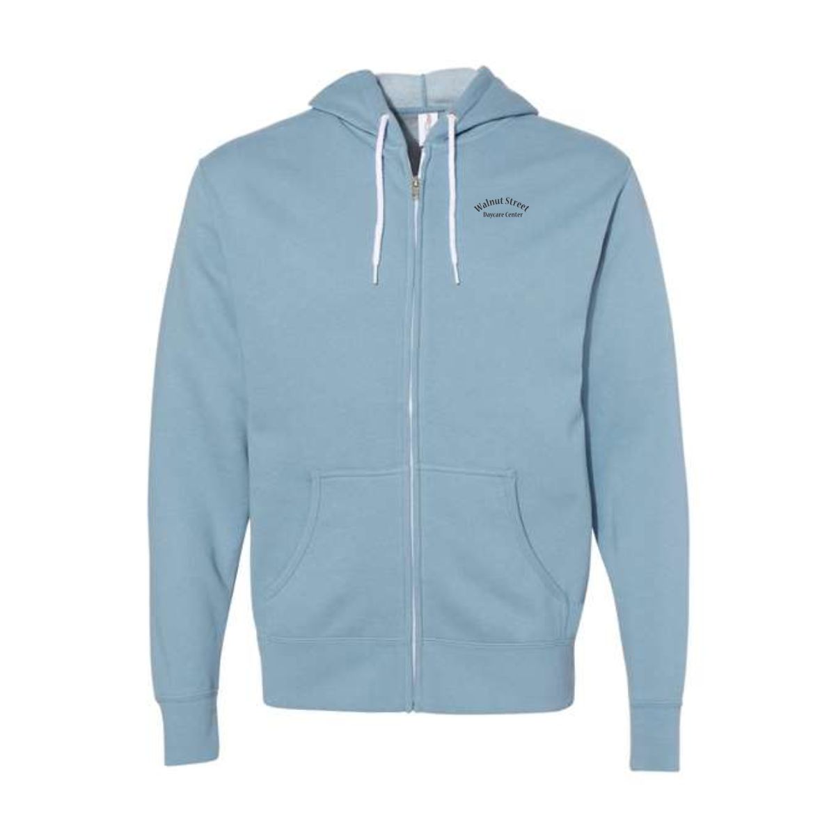 Walnut Street Daycare Center Lightweight Full-Zip Hooded Sweatshirt - Image 4