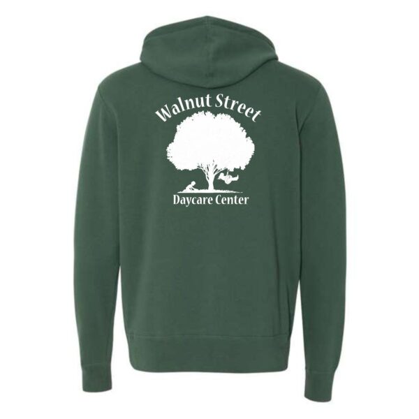 Walnut Street Daycare Center Lightweight Full-Zip Hooded Sweatshirt - Image 3