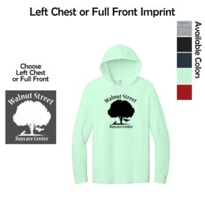 Walnut Street Daycare Center Long Sleeve Hooded T-Shirt