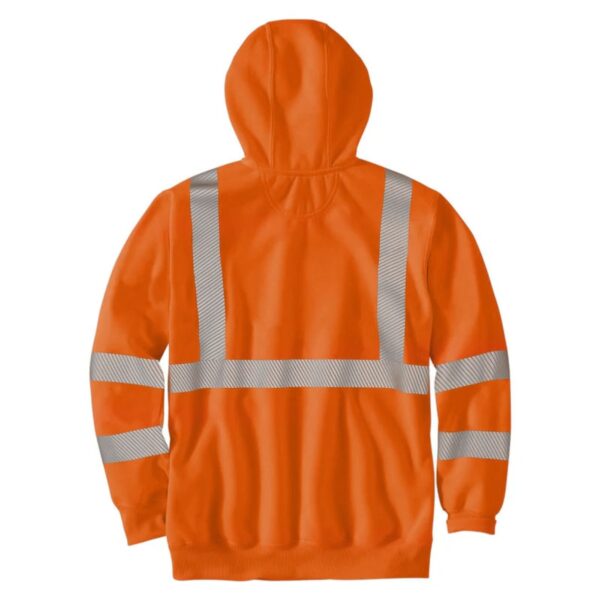 A & P Grain Systems Hi-Vis Loose Fit Midweight Hoodie (Including Tall Sizes) - Image 3