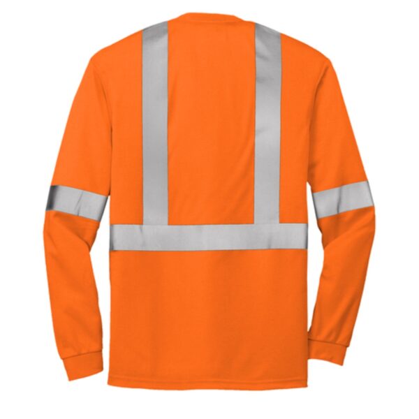 A & P Grain Systems Hi-Vis Long Sleeve Safety T-Shirt - Image 3