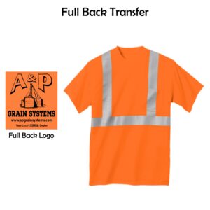 A & P Grain Systems Hi-Vis Safety T-Shirt
